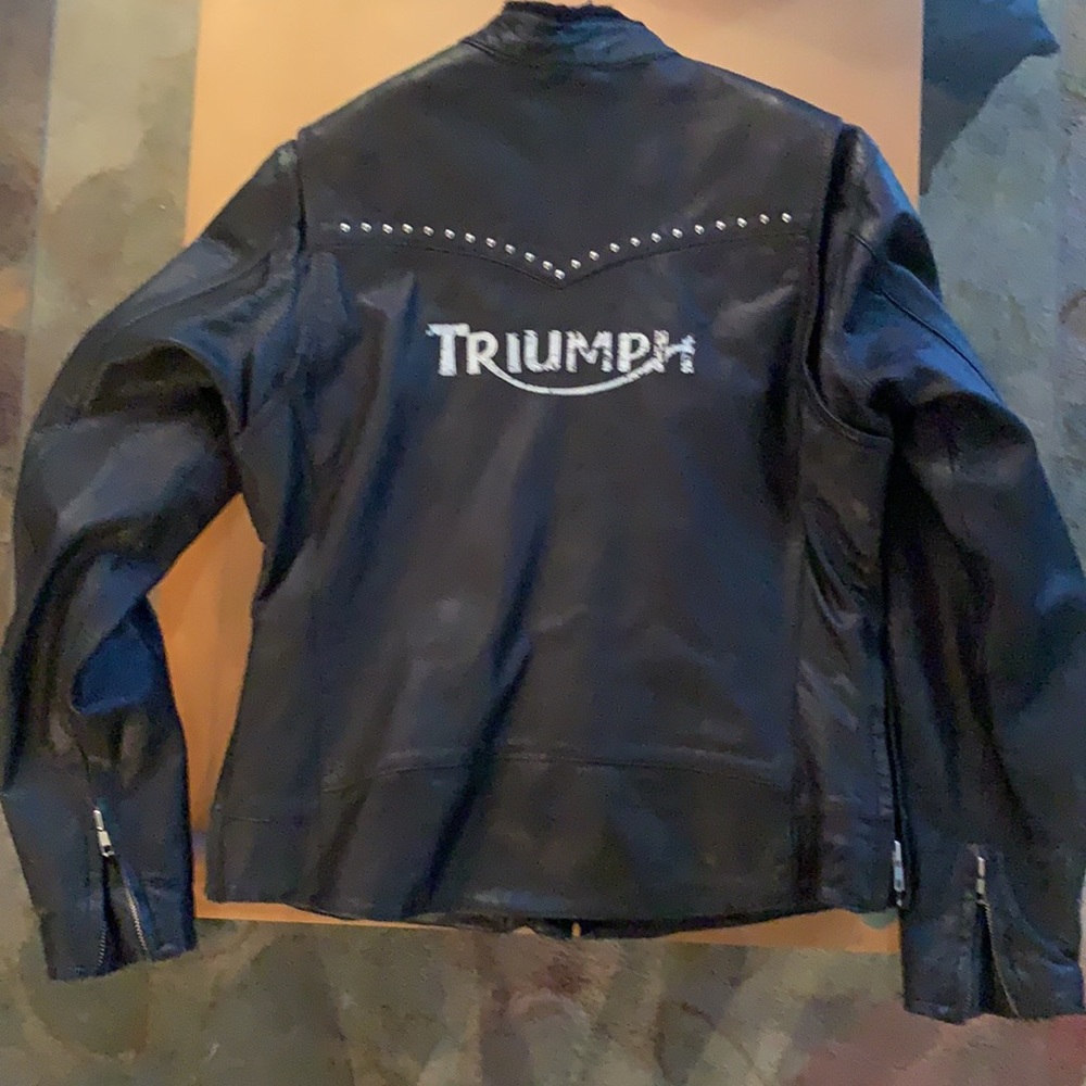 Women’s leather Triumph Jacket
